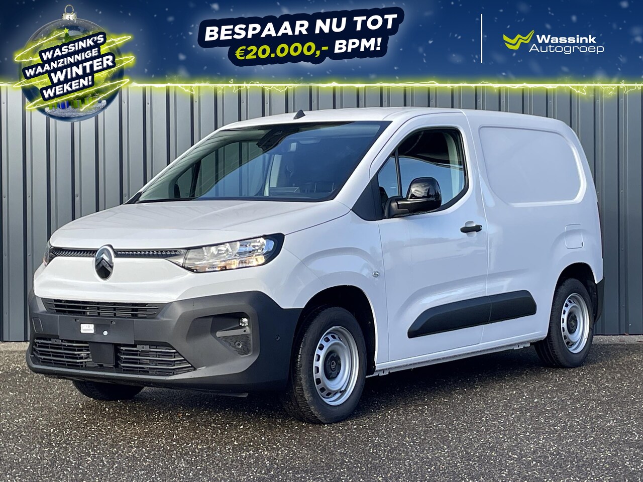 Citroën Berlingo - Van GB 1.5 BlueHDi 100pk L1 ITrekhaakvoorbereiding I Houtenvloer I Houten Zijwanden I Rese - AutoWereld.nl