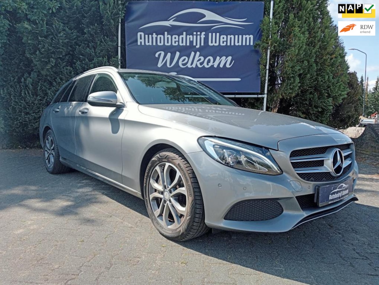 Mercedes-Benz C-klasse Estate - 350 e Plug in Hybride, Automaat, Navi, LM velgen, enz. - AutoWereld.nl