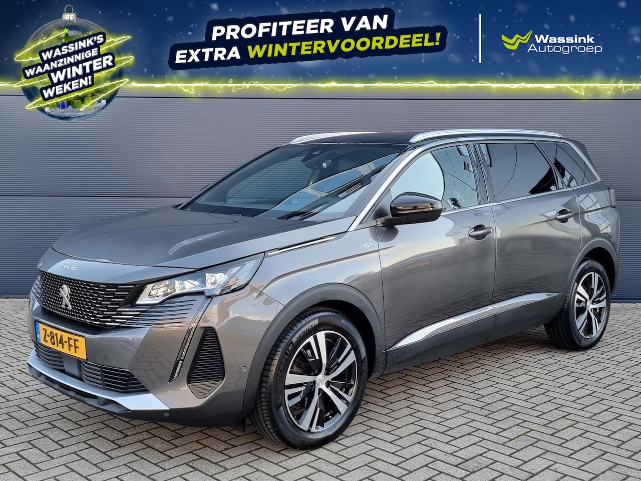 Peugeot 5008 - 1.6 Turbo 180pk GT-Line Automaat | Navigatie | Camera | Keyless Entry + Start | Climate Co - AutoWereld.nl