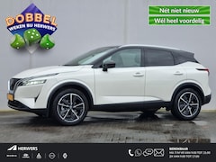 Nissan Qashqai - 1.3 MHEV Xtronic Tekna / Trekhaak (1800 KG) / Navigatie + Apple Carplay/Android Auto / Pan