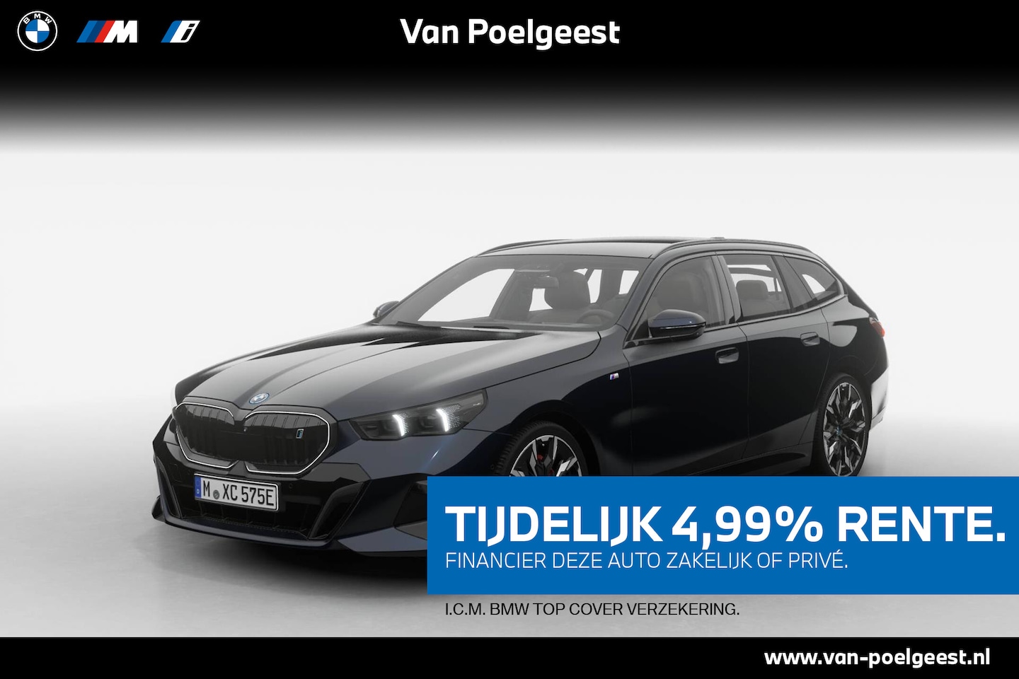 BMW i5 Touring - eDrive40 M Sport Edition 84 kWh | Stuurwielrand verwarmd | M Sportremsysteem Rot - AutoWereld.nl