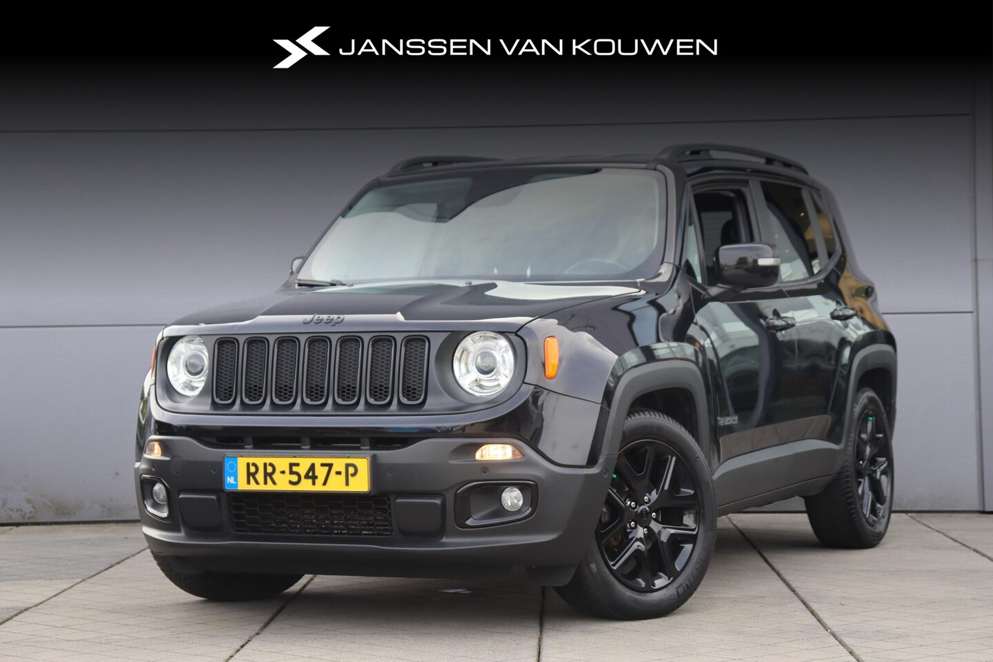 Jeep Renegade - 1.4T 140pk Aut. Night Eagle II Limited / Navigatie / Keyless / PDC / 18'' velgen / 1e eige - AutoWereld.nl