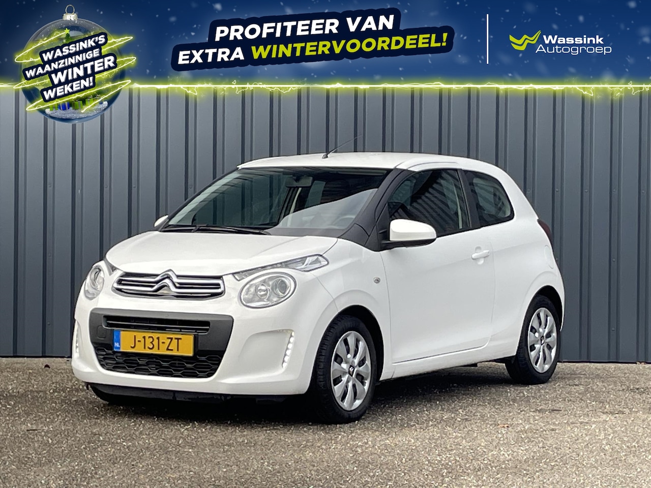 Citroën C1 - 1.0 VTi 72PK Feel Airco | Camera | Bluetooth | Carplay NL Auto - AutoWereld.nl