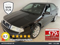 Skoda Octavia - 1.8 T RS 180PK AIRCO CLIMA CRUISE ELEKRAMEN METALLIC LAK VELGEN TREKHAAK SPOILER ZEER NETT