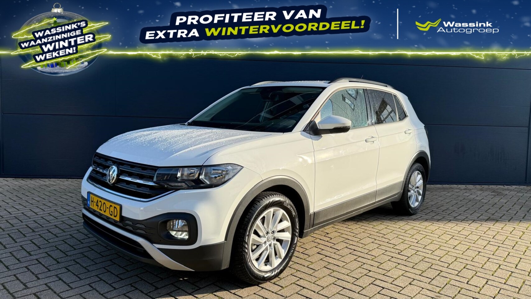 Volkswagen T-Cross - 1.0 TSI 95pk T-Cross Life | Navigatie | Trekhaak | Airco | - AutoWereld.nl