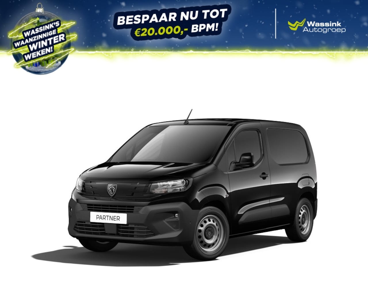 Peugeot Partner - 1.5 BlueHDi 130pk S&S EAT8 L2/Long | Navigatie | Laadruimte betimmering | 3-zits - AutoWereld.nl