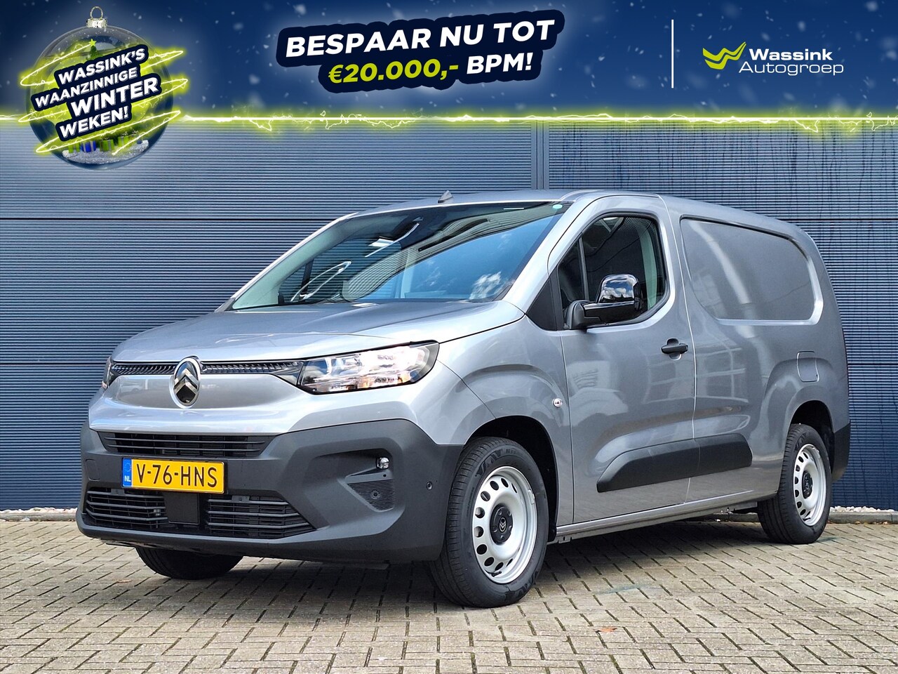 Citroën Berlingo - Van 1.5 BlueHDi 100pk L2 | Camera | Navigatie | Apple Carplay/ Android I NETTO PRIJS - AutoWereld.nl