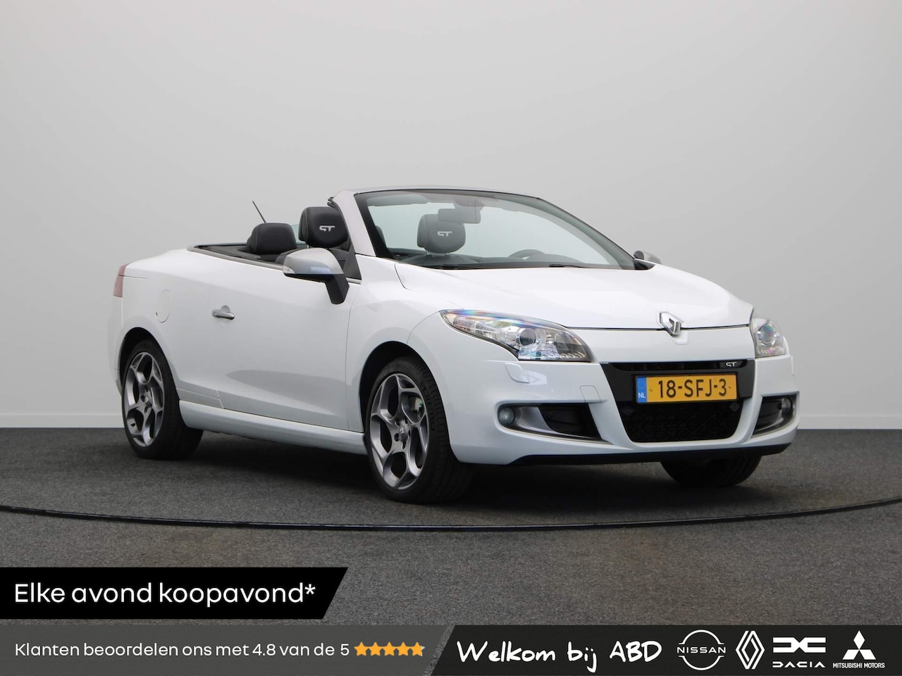 Renault Mégane coupé cabriolet - 2.0 TCE GT | Org. Nederlands | Trekhaak | Parkeersensoren achter | - AutoWereld.nl