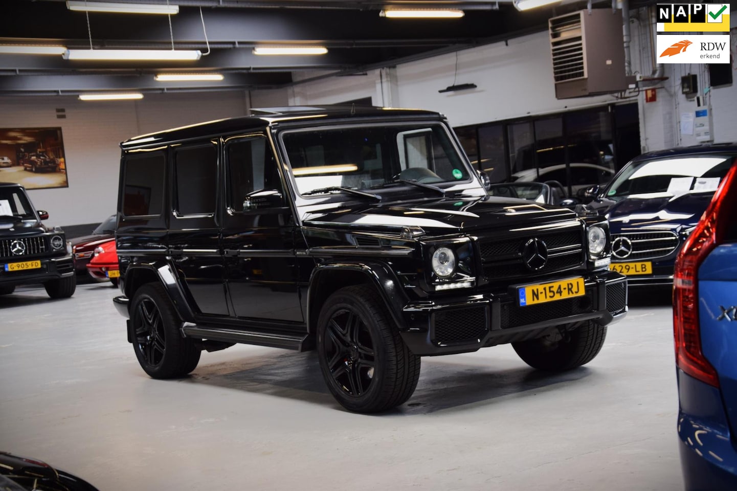 Mercedes-Benz G-klasse - AMG 63 Edition 463 V8 Navi|Leder|DVD Schermen|Dealer onderhouden!|571pk!!| - AutoWereld.nl