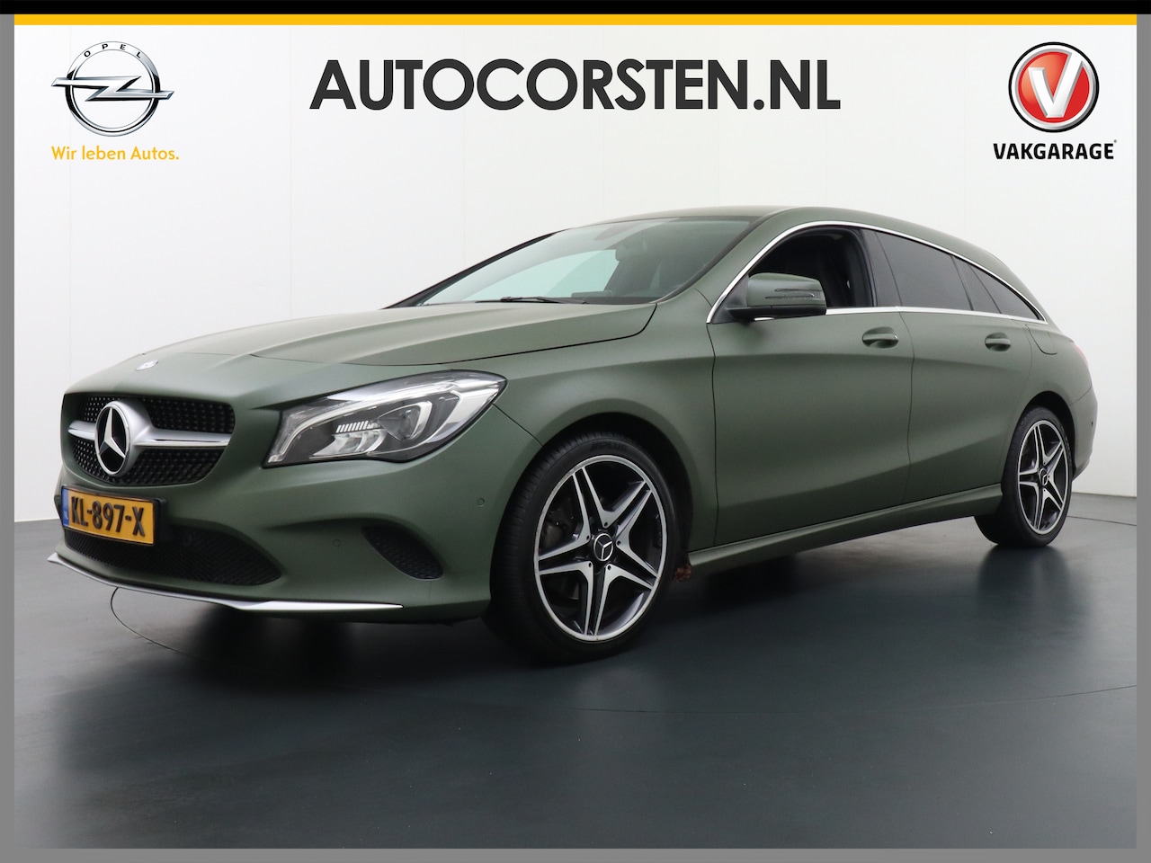 Mercedes-Benz CLA-klasse Shooting Brake - 180K AMG 18"Lmv Sportstoelen Navi High-performance-LED PDC-a+v Cruise Night Pakket Urban P - AutoWereld.nl