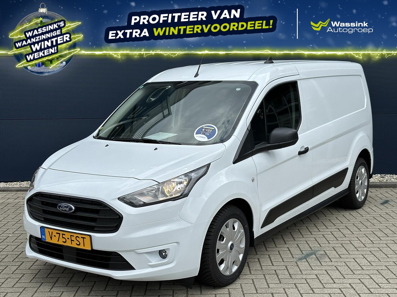 Ford Transit Connect - L2 1.5 EcoBlue 100pk Trend | Trekhaak | Stoel verwarming | Voorruit verwarming etc. - AutoWereld.nl