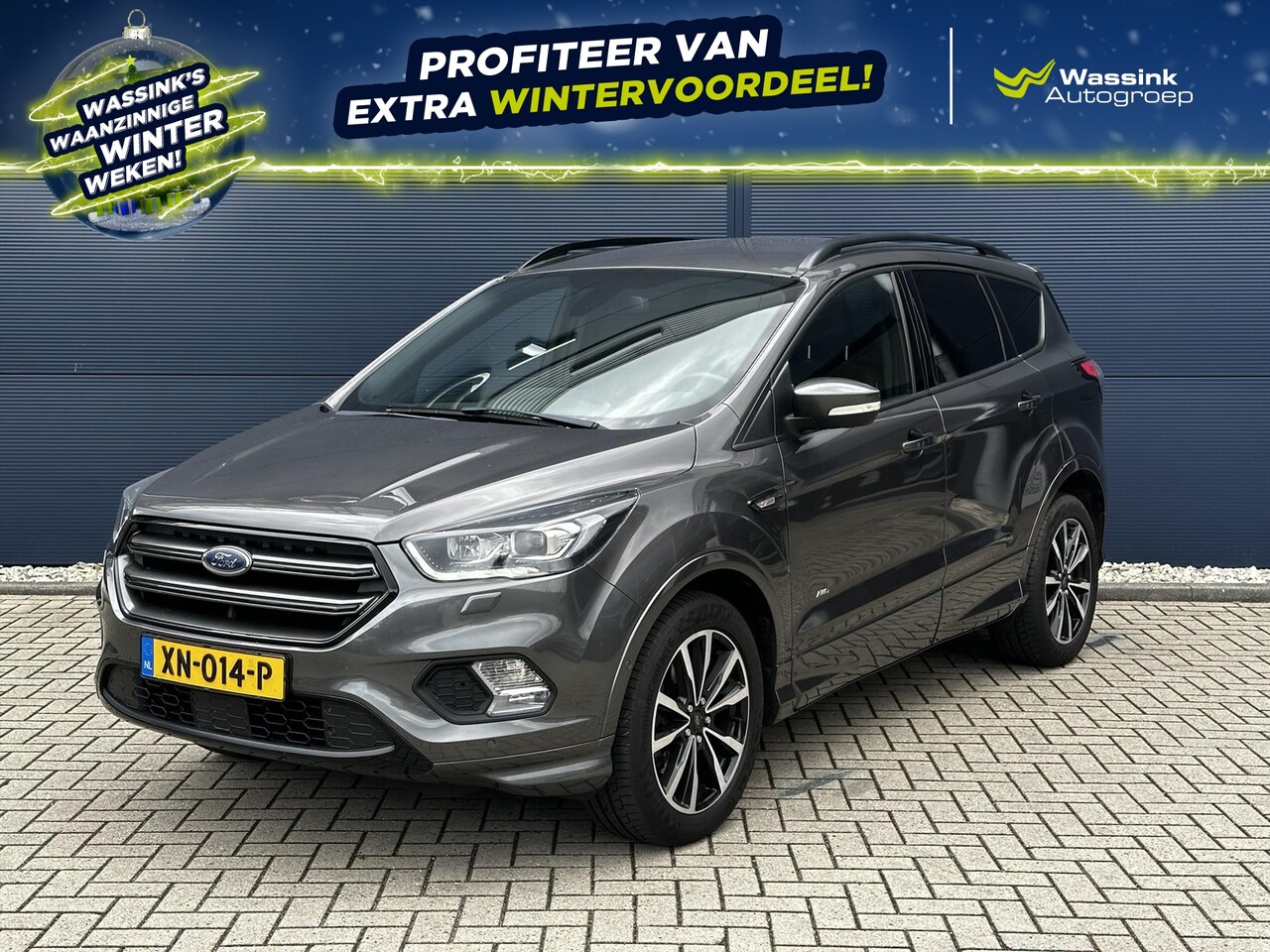 Ford Kuga - 1.5 EcoBoost 182PK 4WD AUT ST Line | Trekhaak | Navigatie | Stoel & Stuurverwarming | Clim - AutoWereld.nl