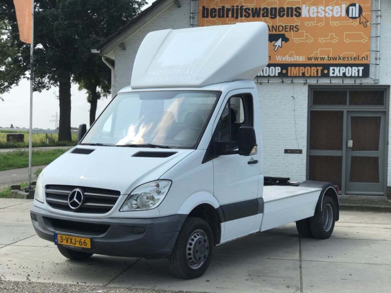 Mercedes-Benz Sprinter - 516 CDI Euro 5 BE Trekker Veldhuizen 9.1t - AutoWereld.nl