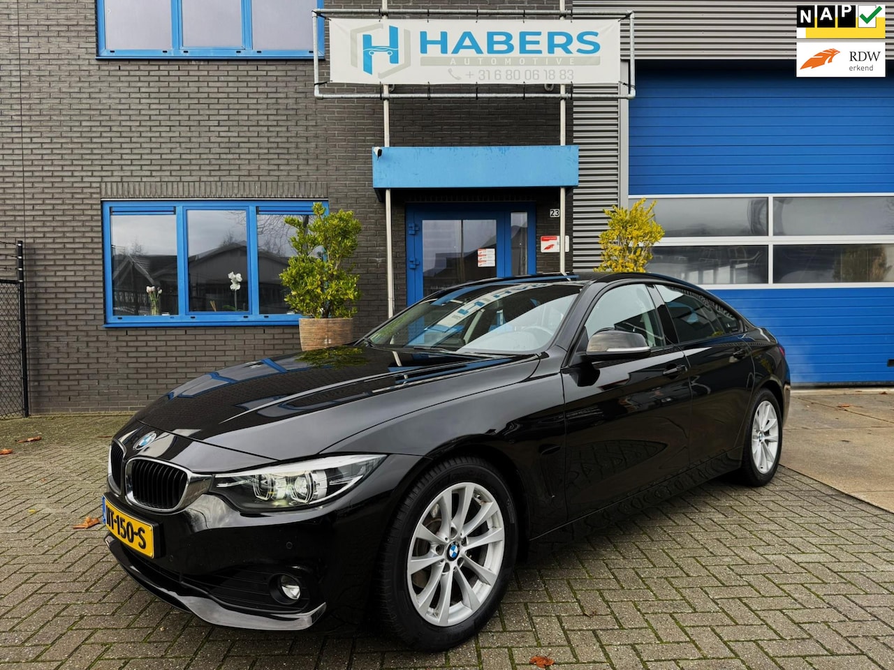 BMW 4-serie Gran Coupé - 418i Executive 136PK|Origineel NL|Face Lift|Xenon\Led|Navi|AUT|Climate|Cruise|Bluetooth|St - AutoWereld.nl