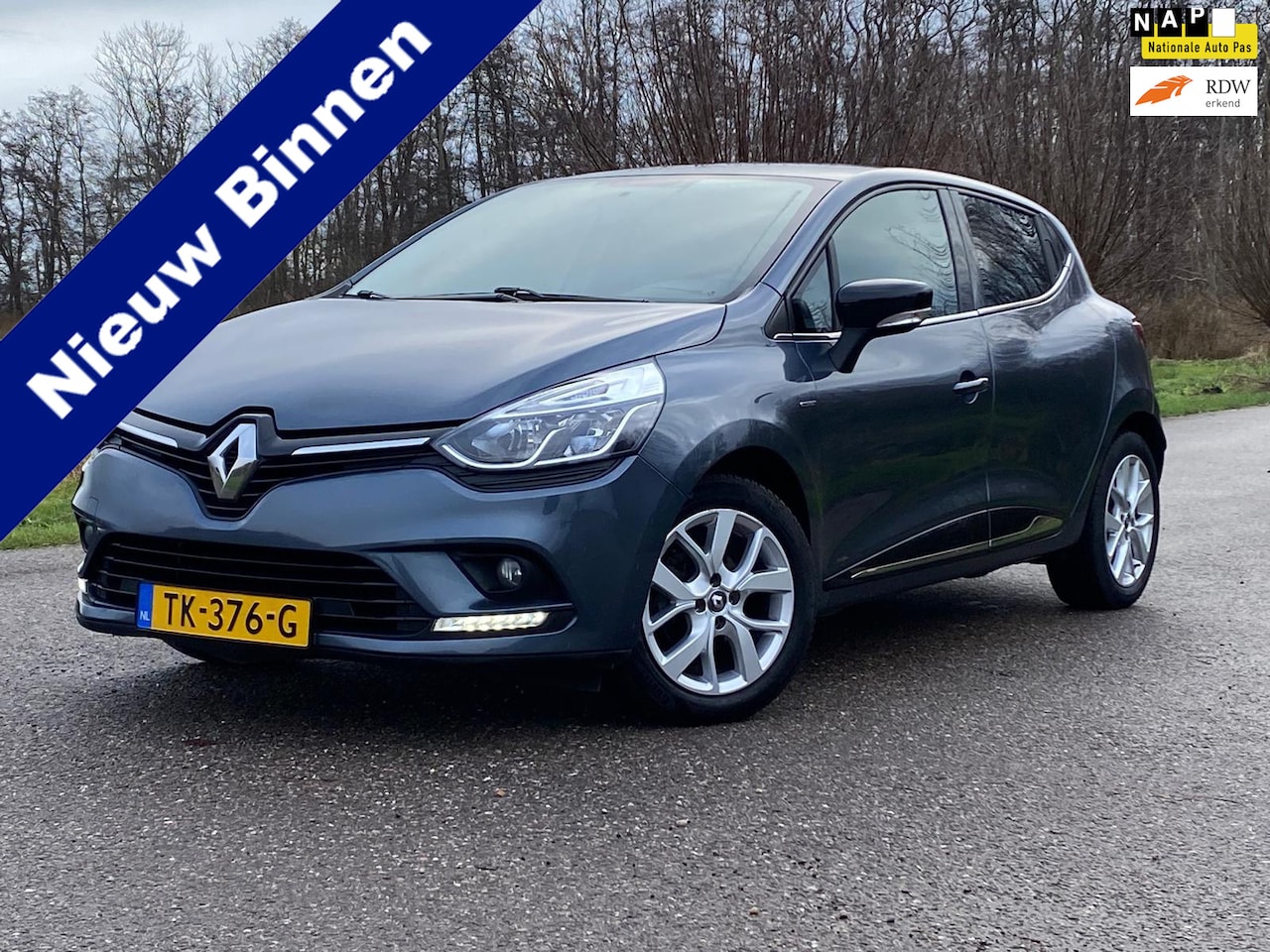 Renault Clio - 0.9 TCe Limited 5DRS NAVI AIRCO CAMERA NAP GOED ONDERHOUDEN - AutoWereld.nl