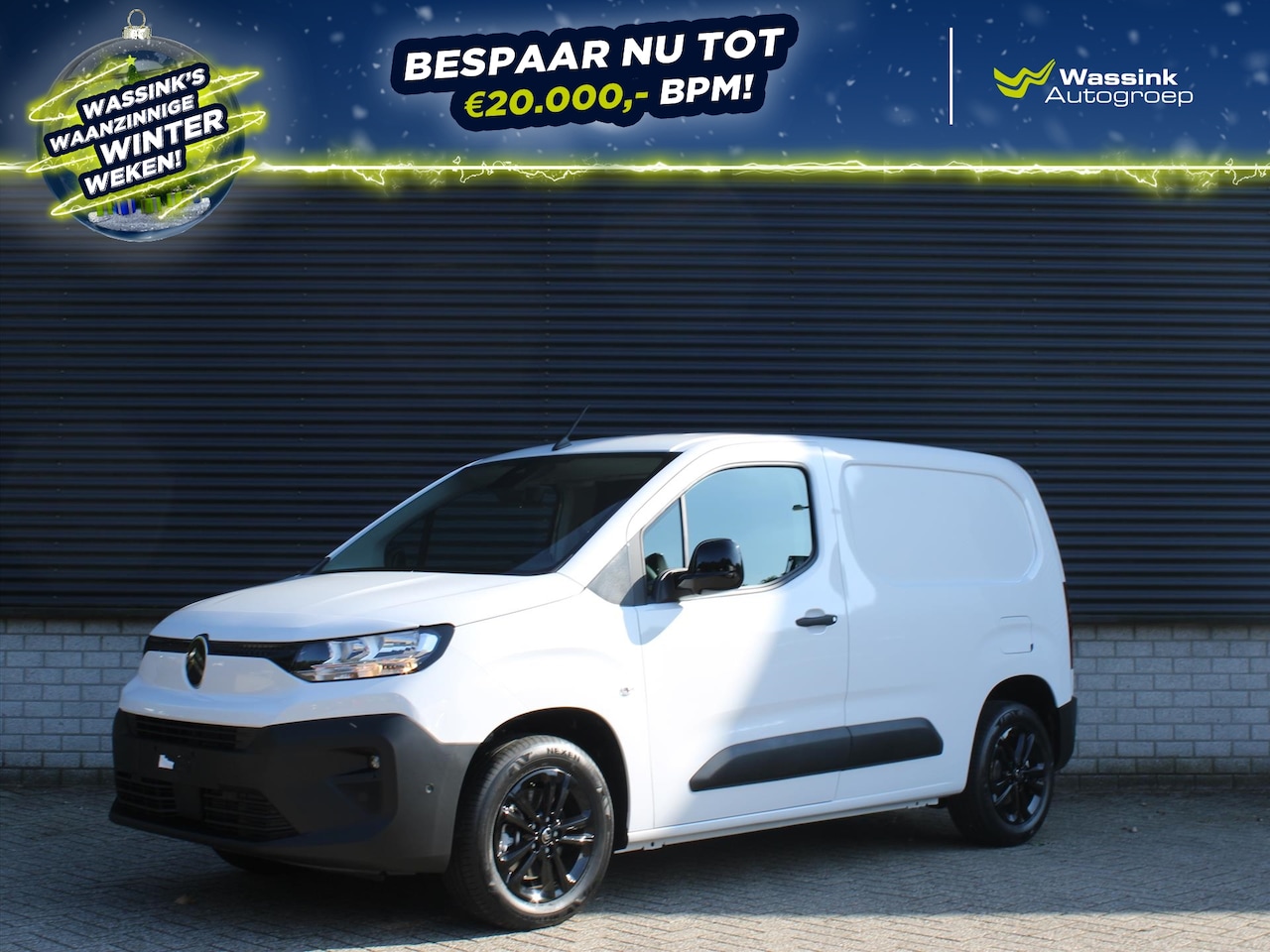 Citroën Berlingo - L1 130 pk AUTOMAAT EAT8 COMFORT CONNECT PAKKET / LAADRUIMTE AFWERKING / LICHTMETALEN VELGE - AutoWereld.nl