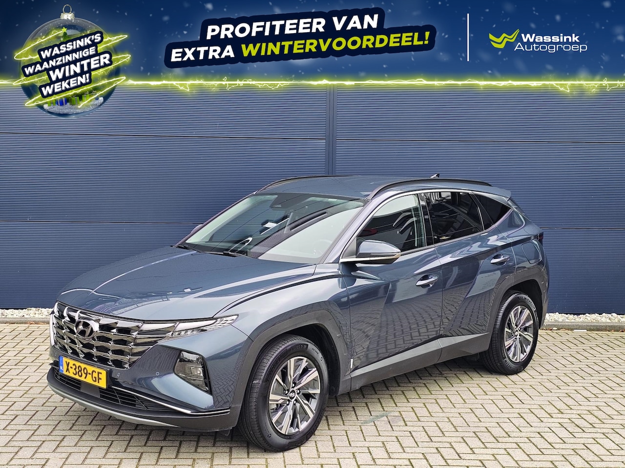 Hyundai Tucson - 1.6 T-GDi HEV 230pk Aut. Comfort Smart | Adatieve Cruise Control | Stoelverwarming | Elec - AutoWereld.nl