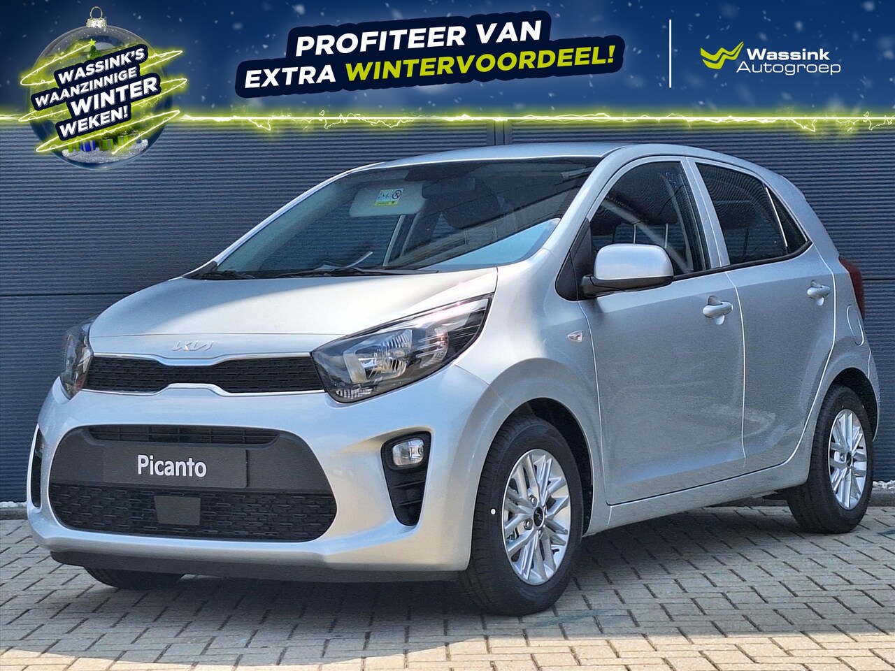 Kia Picanto - 1.0 DPi 67pk 4-zits DynamicLine | Apple Carplay & Android Auto | Camera | Cruise Control | - AutoWereld.nl