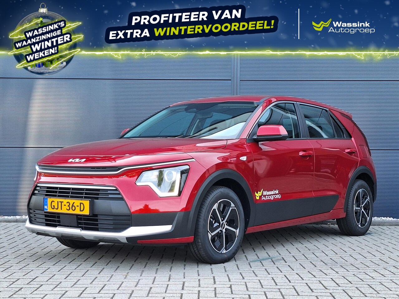 Kia Niro - 1.6 GDi Hybrid 141pk DCT6 ComfortLine | Navigatie | Carplay | Climate control | Parkeersen - AutoWereld.nl