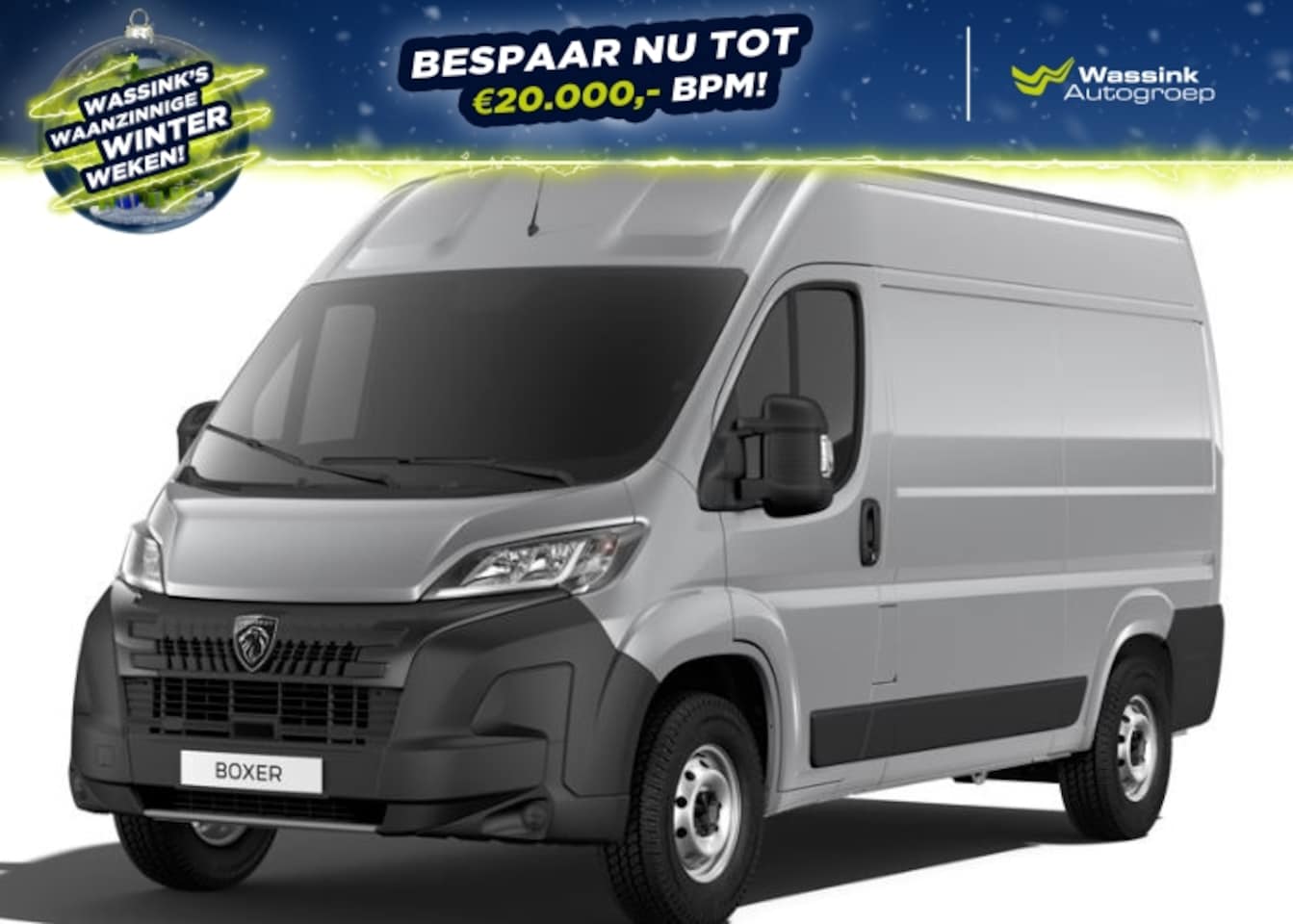 Peugeot Boxer - 2.2 HDi 140PK L2H2 3,5T EAT8 I Automaat I Trekhaak 2500kg Trekgewicht I Pack Techno Plus I - AutoWereld.nl