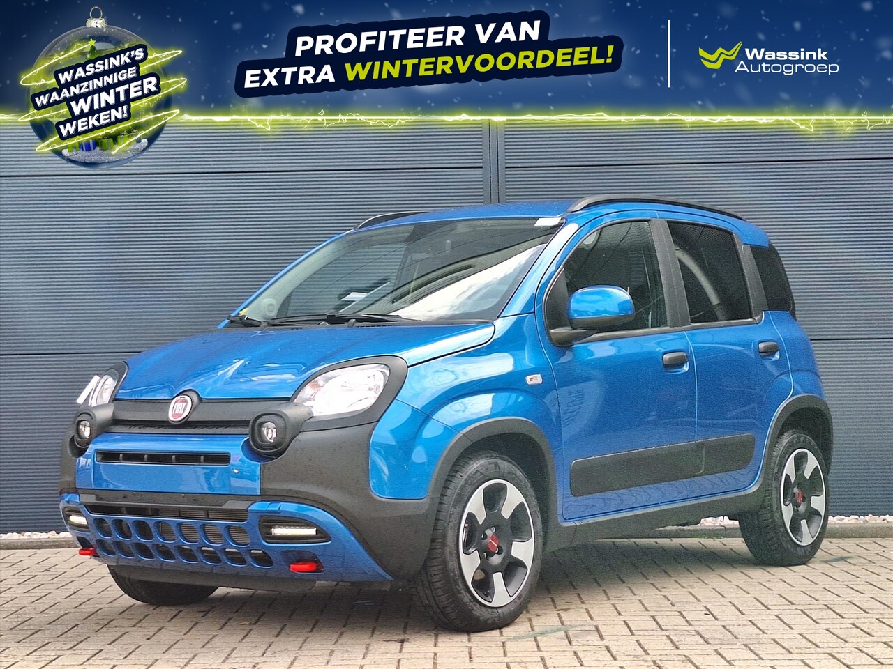 Fiat Panda - 1.0 70pk Hybrid Cross | Carplay | Airco - AutoWereld.nl