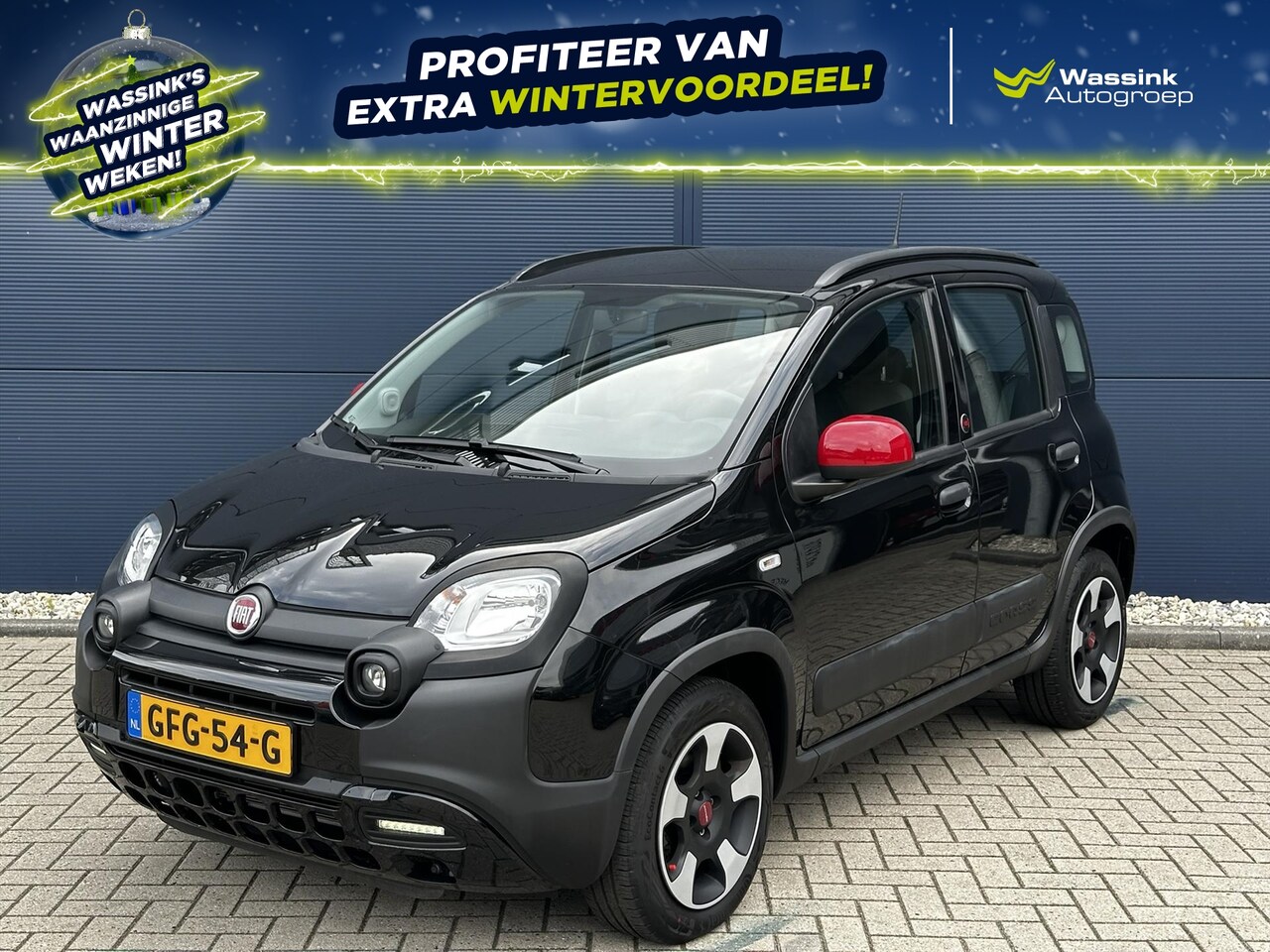 Fiat Panda - 1.0 70pk Hybrid RED Cross | Climate Control | Hybrid | Bluetooth | - AutoWereld.nl