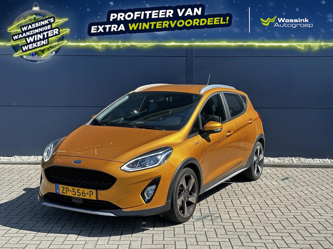 Ford Fiesta - 1.0 ECOBOOST ACTIVE 100 PK | Navigatie | B&O | Adaptieve Cruise Control | 17"Lichtmetaal | - AutoWereld.nl