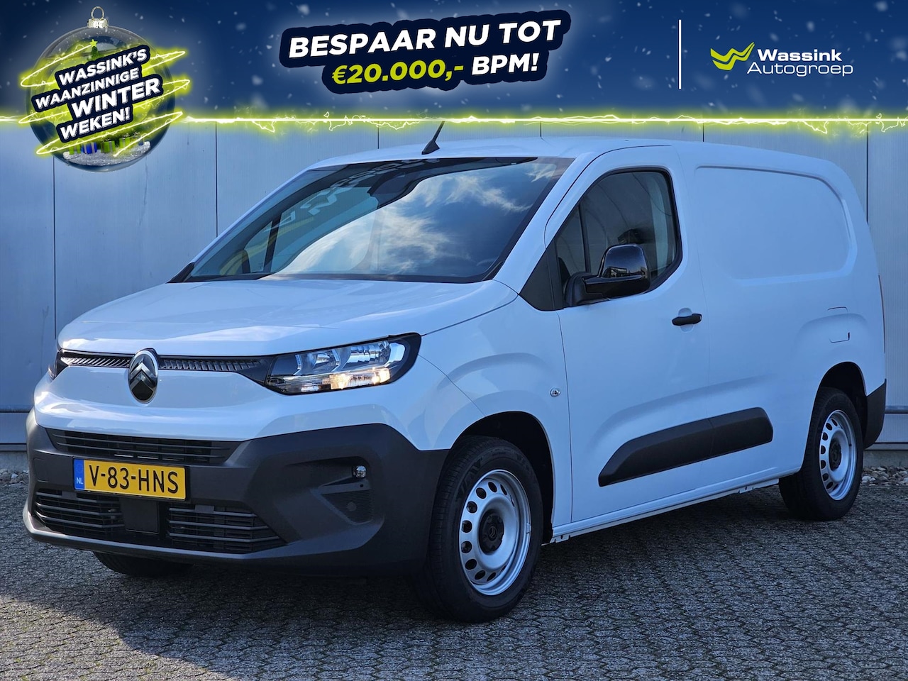 Citroën Berlingo - Van 1.5 HDi 100pk L2 1000kg | Carplay/Android Auto | Camera | Stoel en stuurverwarming - AutoWereld.nl