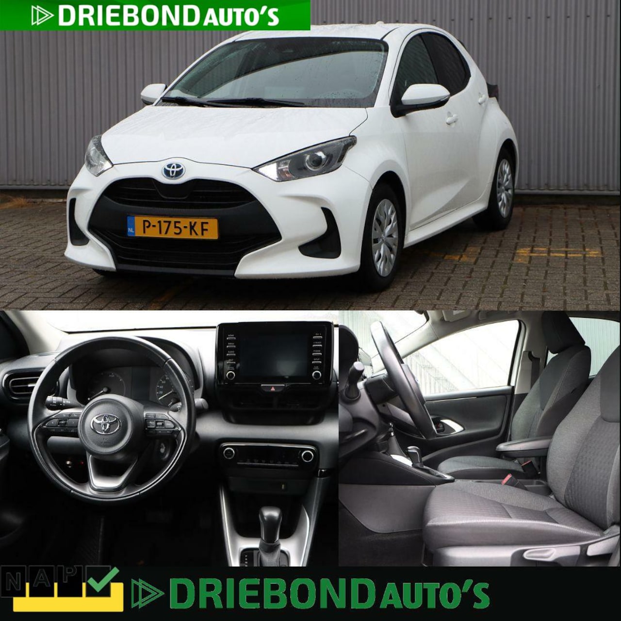 Toyota Yaris - 1.5 Hybrid Comfort DAB|Camera|Navi|Carplay - AutoWereld.nl