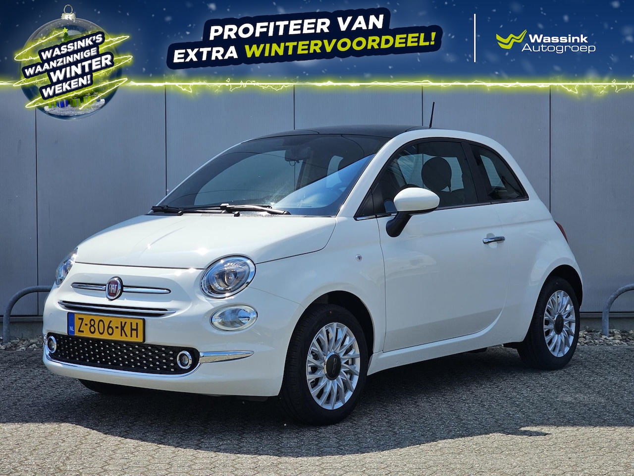 Fiat 500 - 1.0 Hybrid 70pk Dolcevita Finale | Apple CarPlay / Android Auto | Cruise Control | Parkeer - AutoWereld.nl