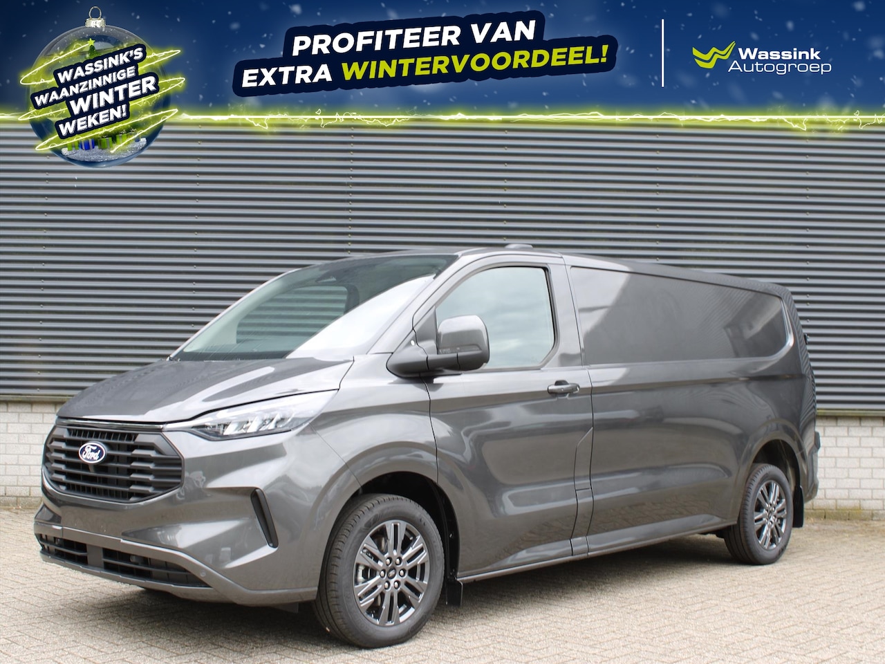 Ford Transit Custom - LIMITED 136pk L2H1 320 / LM VELGEN / DRIVERS ASSISTANCE PACK PREMIUM / STUURWIELVERWARMING - AutoWereld.nl