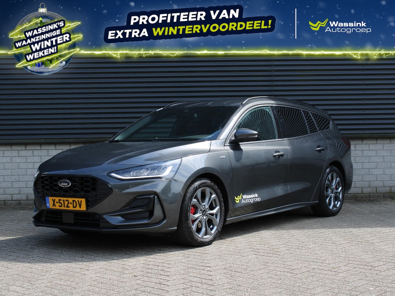 Ford Focus Wagon - 1.0 EcoBoost Hybrid 125pk ST-Line X | Apple Carplay & Android Auto | Cruise Control | Navi - AutoWereld.nl