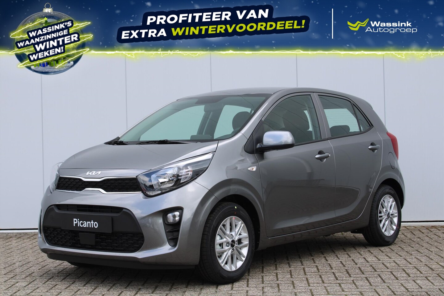 Kia Picanto - 1.0 DPi 63pk 4-zits AMT DynamicLine | Navi By App | Camera | CarPlay | Cruise control | Au - AutoWereld.nl