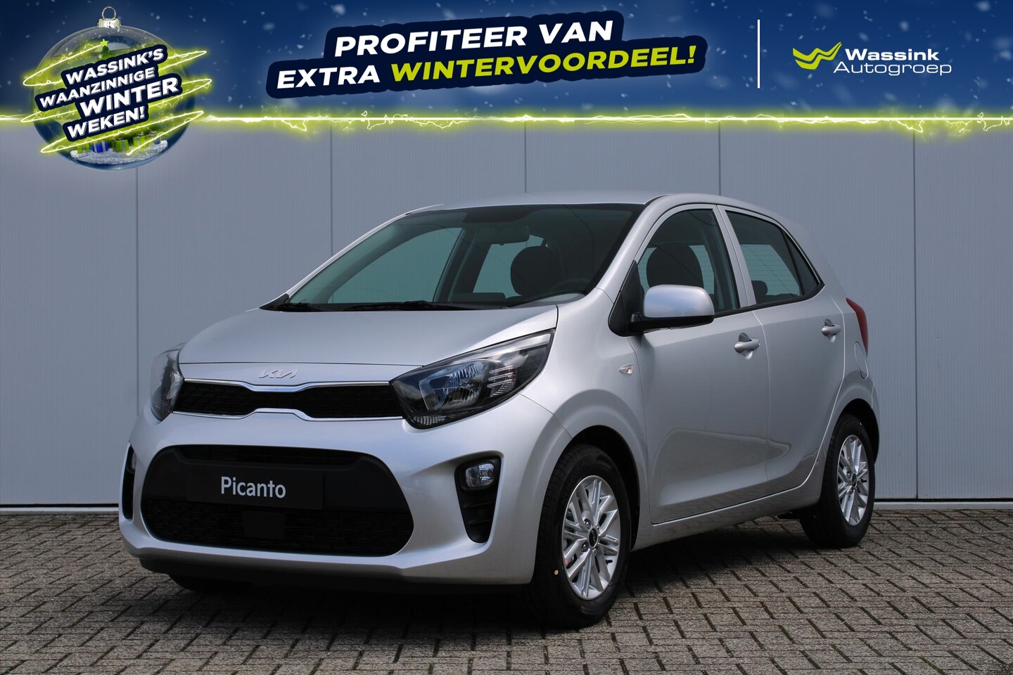 Kia Picanto - 1.0 DPi 63pk 4-zits AMT DynamicLine | Navi By App | Camera | CarPlay | Cruise control | Au - AutoWereld.nl