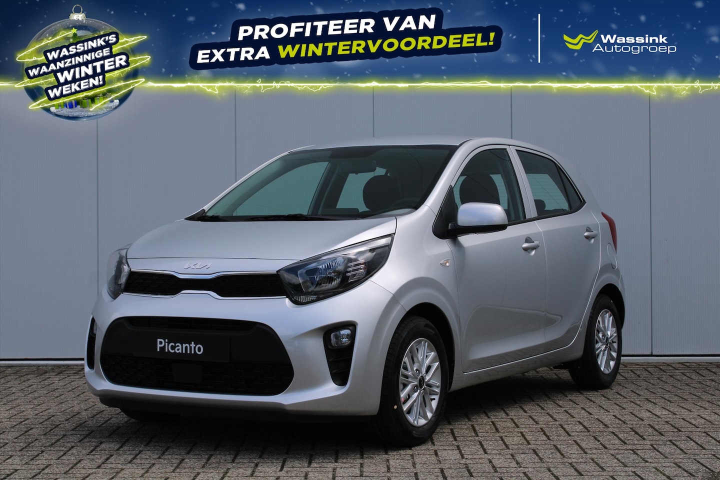 Kia Picanto - 1.0 DPi 63pk 4-zits AMT DynamicLine | Navi By App | Camera | CarPlay | Cruise control | Au - AutoWereld.nl