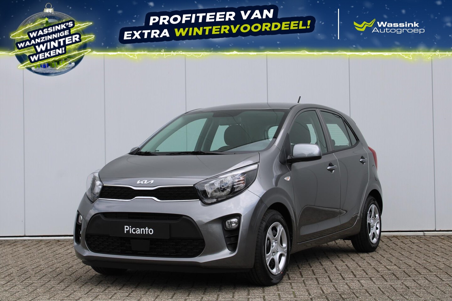 Kia Picanto - 1.0 DPi 67pk 4-zits ComfortLine | Cruise control | DAB | Airco | Direct leverbaar | Rijkla - AutoWereld.nl