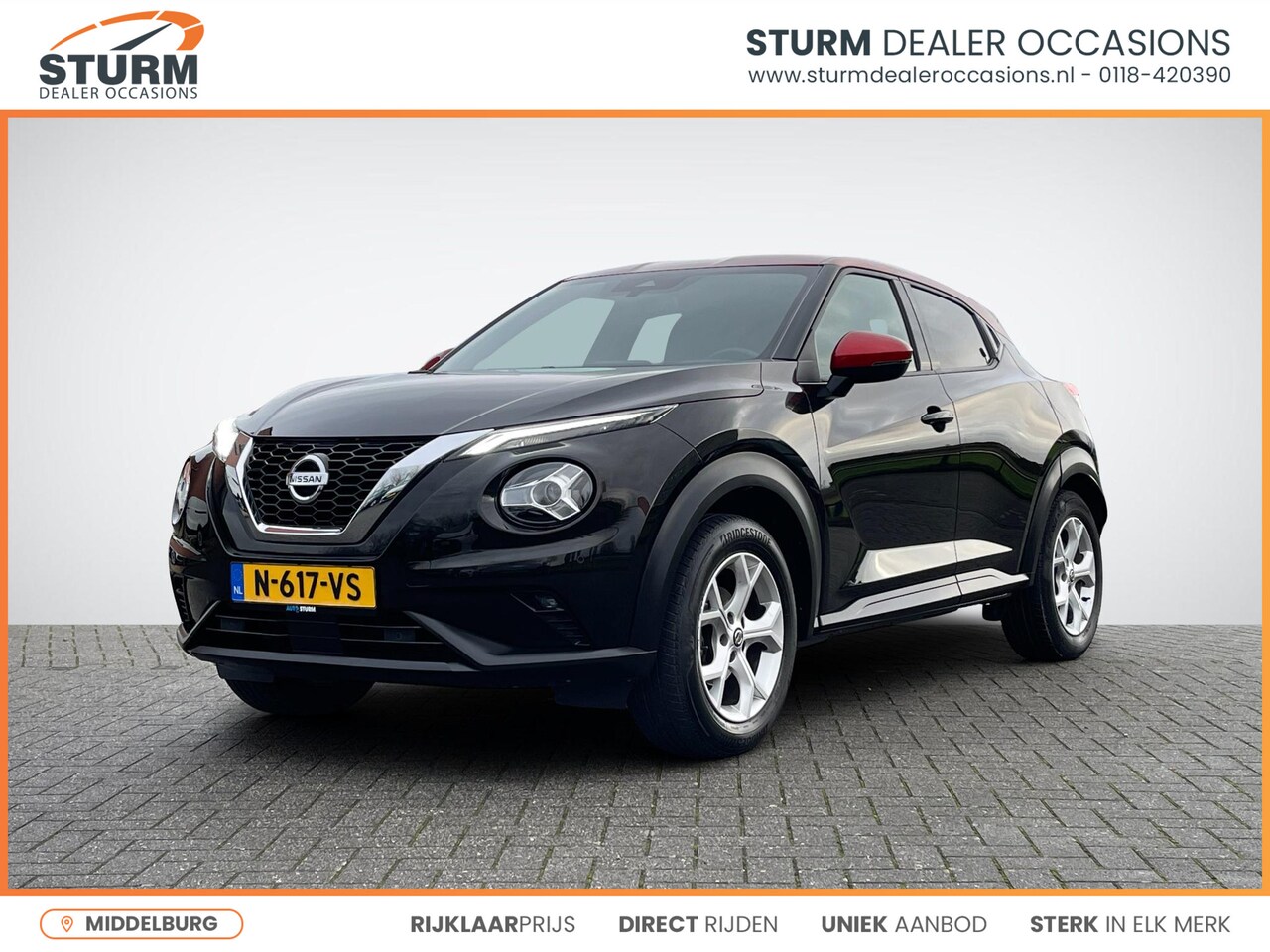 Nissan Juke - 1.0 DIG-T N-Connecta Parking Pack | Trekhaak | Navigatie | Camera | Apple Carplay/Android - AutoWereld.nl