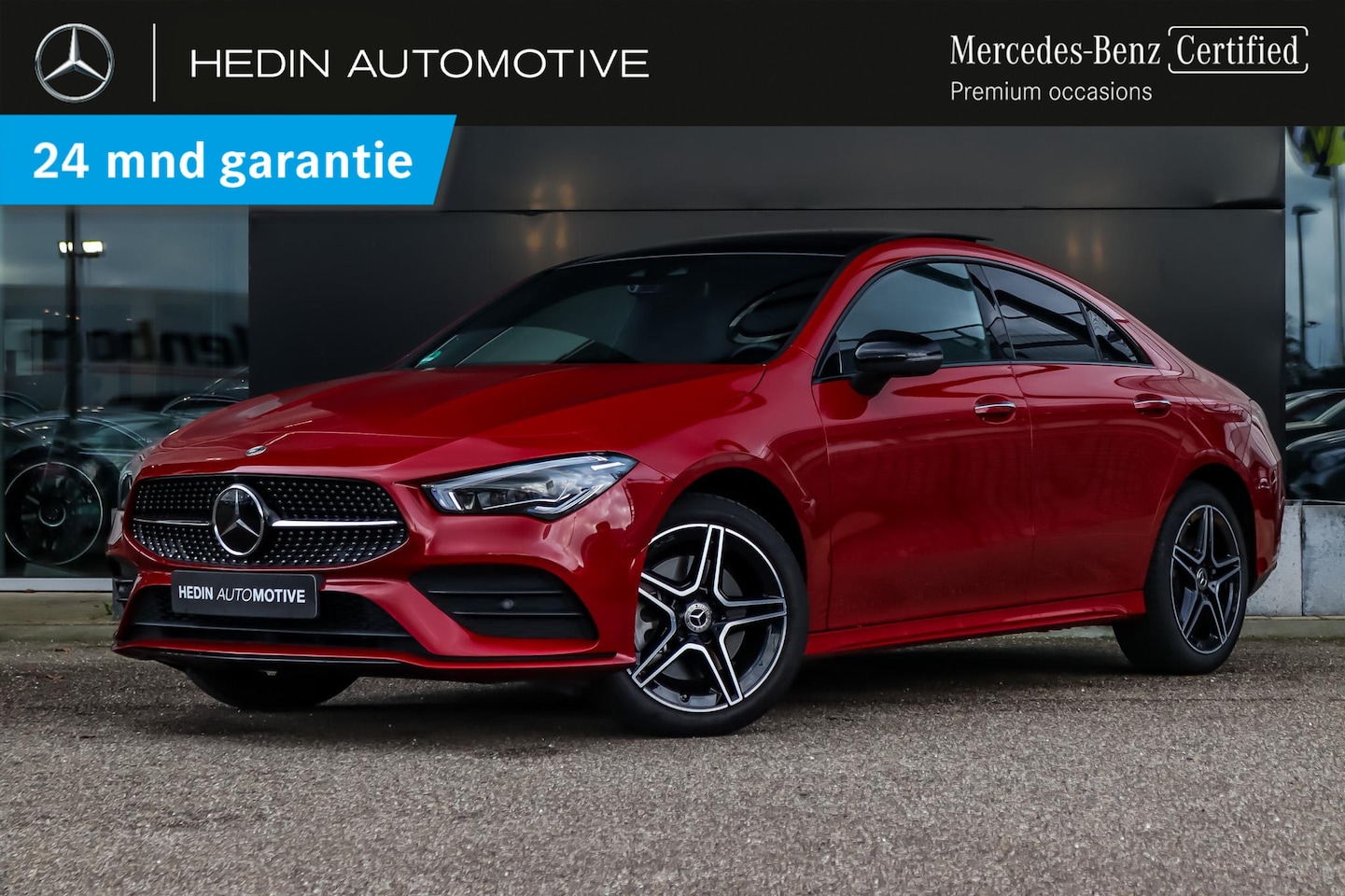 Mercedes-Benz CLA-Klasse - CLA 250e Coupé Automaat AMG Line | Nightpakket | Distronic | Panoramadak | 360° Camera | M - AutoWereld.nl