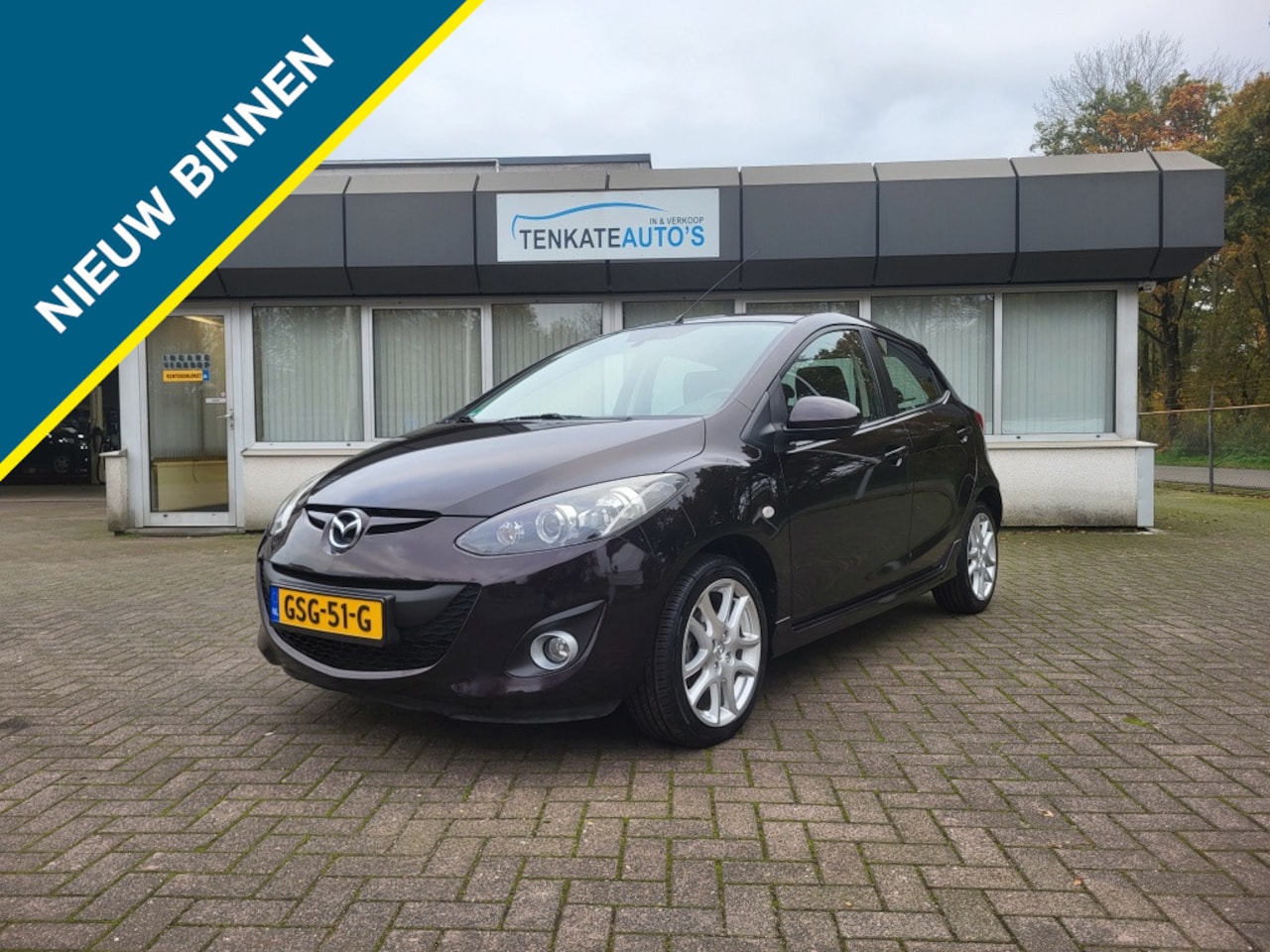 Mazda 2 - 1.6 Diesel Airco Cruise control Lichtmetaal 16 inch - AutoWereld.nl