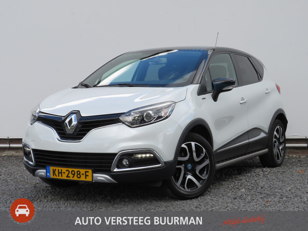 Renault Captur - 1.2 TCe Wave met Trekhaak, Lederen bekleding, Cruise Control, Navigatie, Treeplanken - AutoWereld.nl