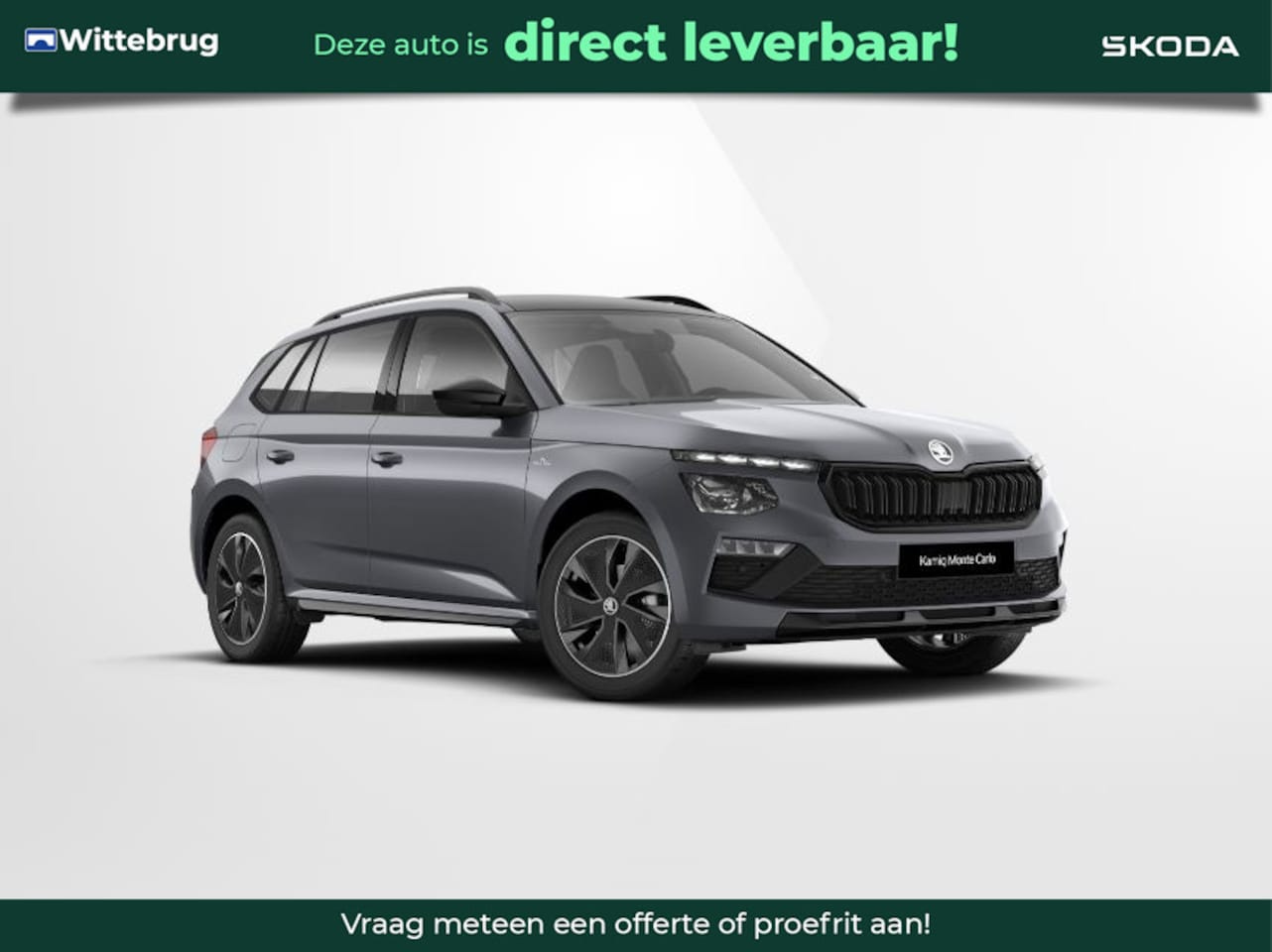 Skoda Kamiq - 1.0 TSI Monte Carlo Charging / Travel assist - AutoWereld.nl