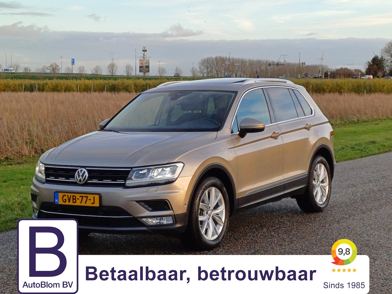 Volkswagen Tiguan - 1.4 TSI 4Motion Highline | Pano | Digi dash | Camera | Led | Navi | 18 " | Ada Cruise - AutoWereld.nl