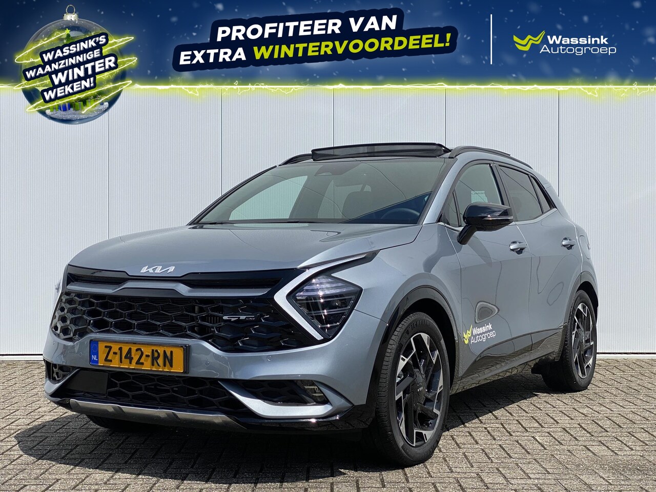 Kia Sportage - 1.6 T-GDi 265pk PHEV 4WD GT-Line | Stoel & Stuurverwarming | Elektrische stoelen | Panoram - AutoWereld.nl