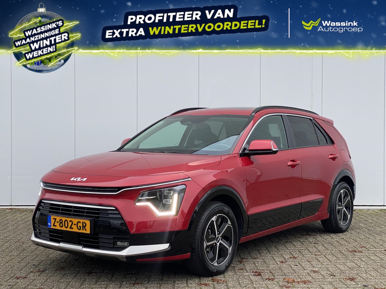 Kia Niro - 1.6 GDi Hybrid 141pk DCT6 DynamicPlusLine | Camera | Navigatie | Leder | CarPlay | Elektri - AutoWereld.nl