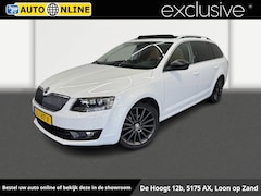 Skoda Octavia Combi - 1.4 TSI Greentech Style Businessline✅Panoramadak✅Sportstoelen✅Stoelverwarming✅Leder Bekled