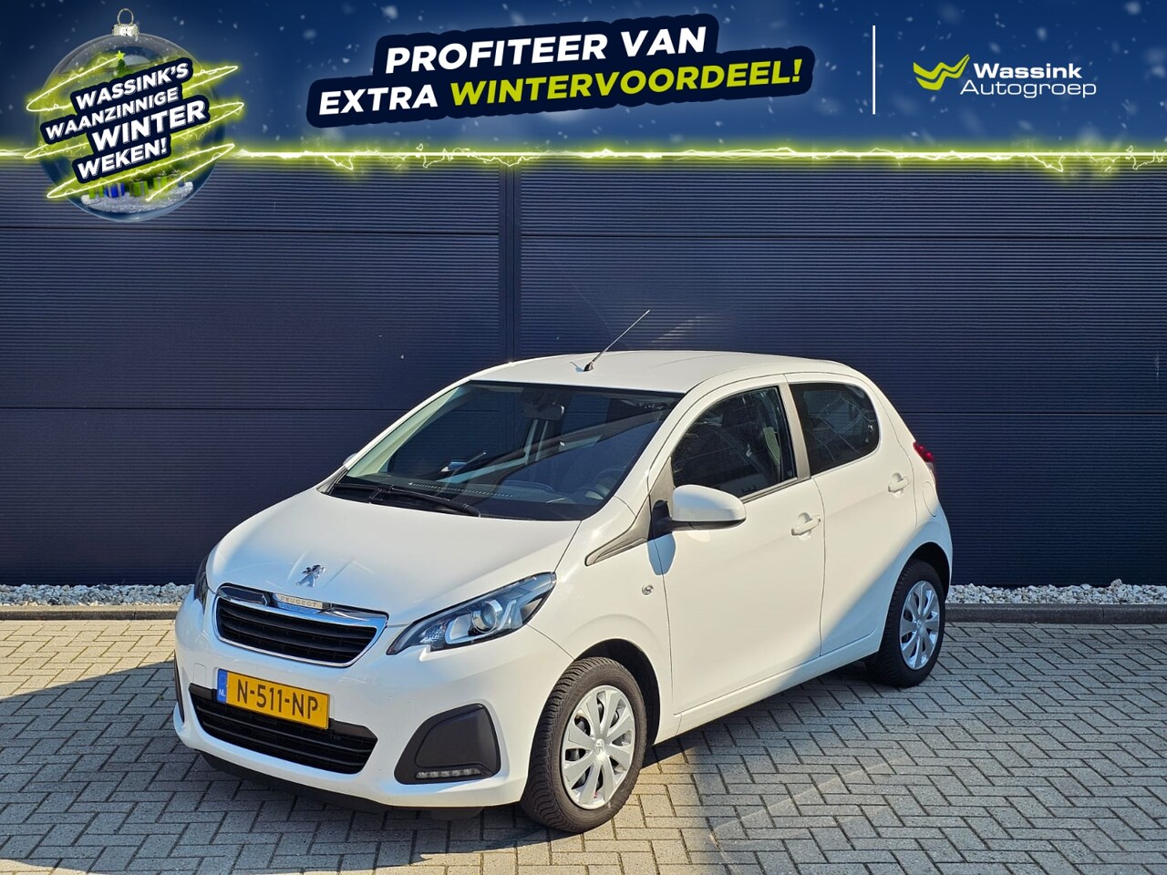 Peugeot 108 - 1.0 e-VTi 72pk 5D Active Groot scherm | Camera | Airco \All seasonbanden - AutoWereld.nl