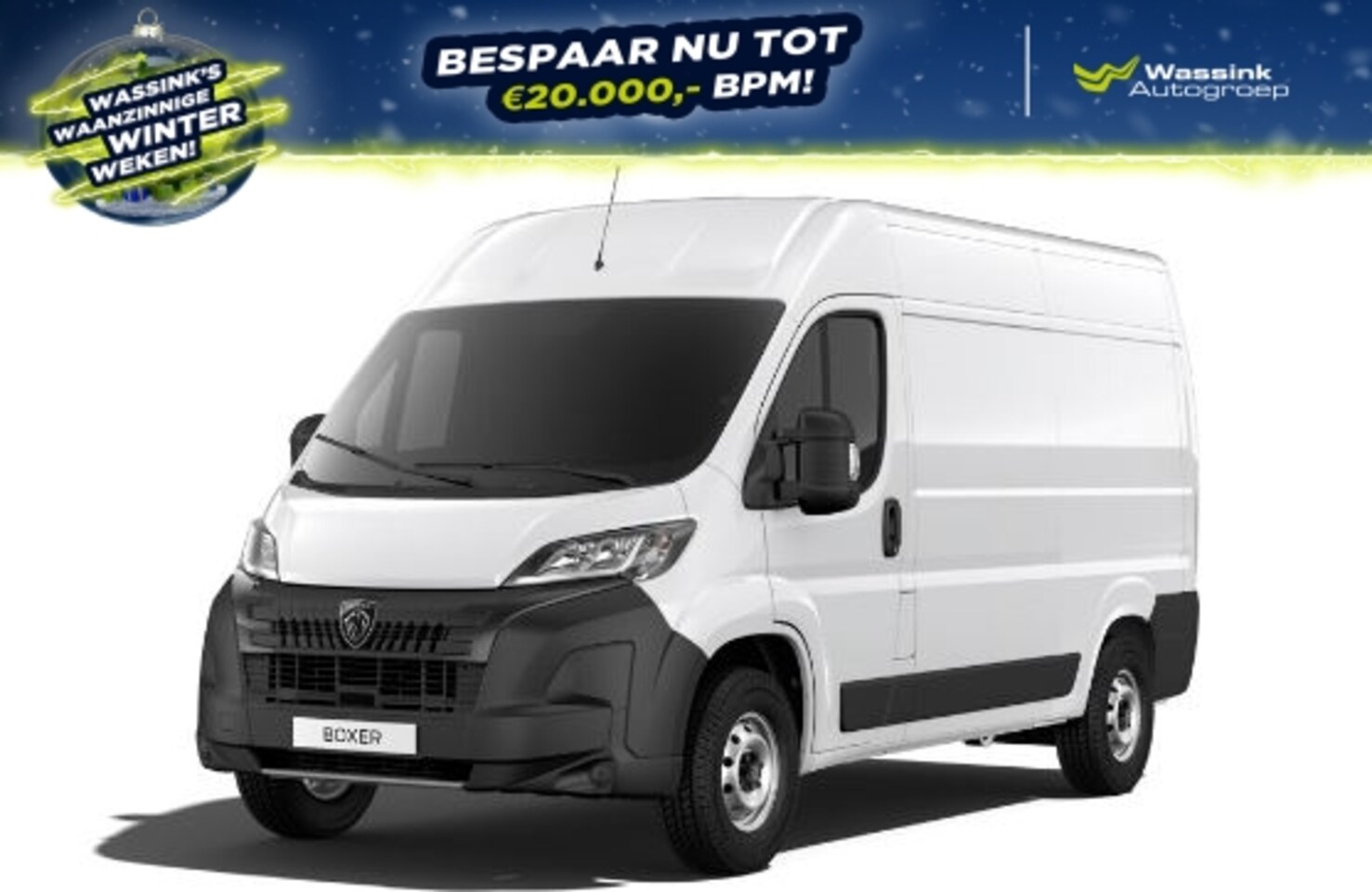 Peugeot Boxer - 2.2 HDi 140PK L2H2 3,5T I Trekhaak 2500KG trekgewicht I Pack Techno Plus I Verzwaarde veri - AutoWereld.nl