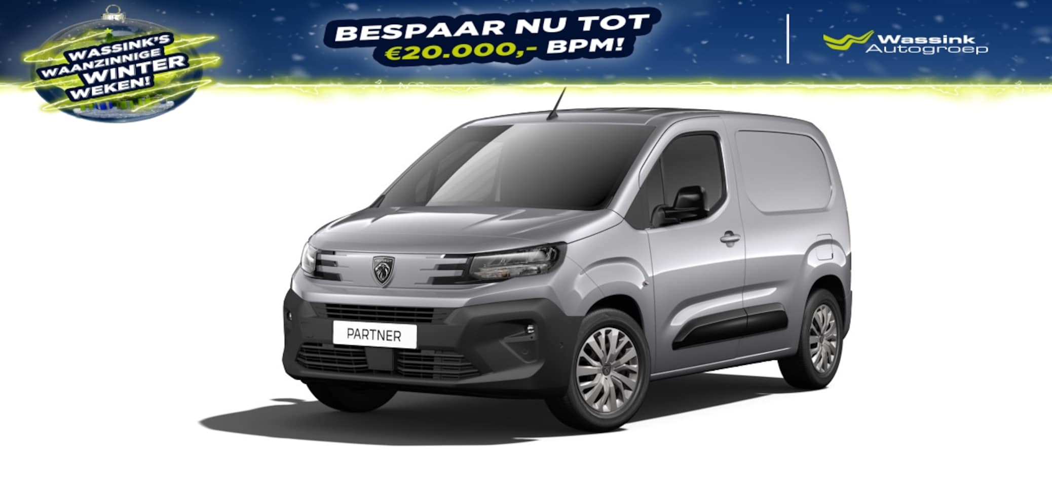 Peugeot Partner - 1.5 BlueHDi 130pk EAT8 L1 | Pakket Comfort Connect | Pakket Look | - AutoWereld.nl