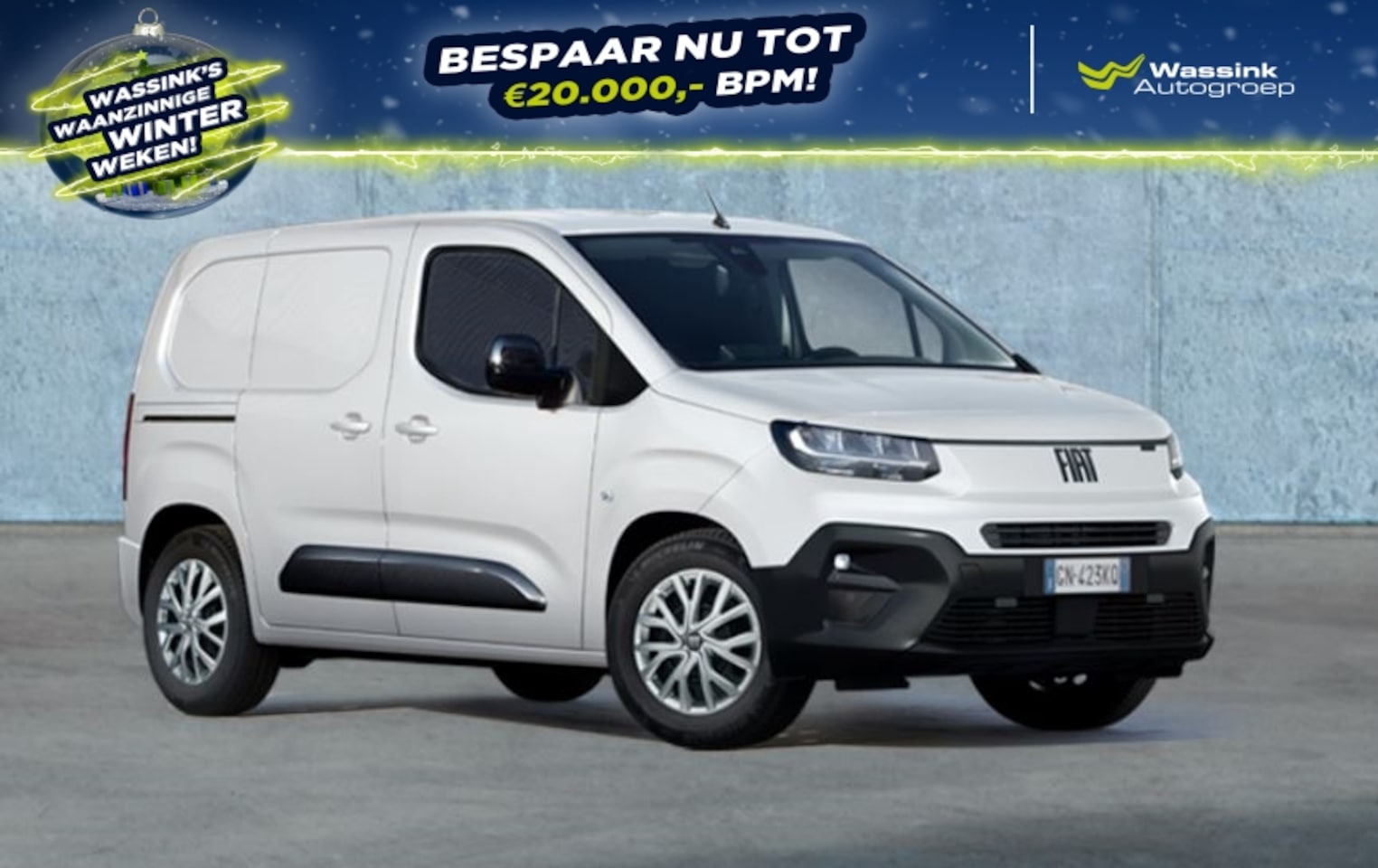 Fiat Doblò - 1.5 BlueHDi 100pk I Navi by App I Winterpack I Laadvloer en wand bekleding I Camera - AutoWereld.nl