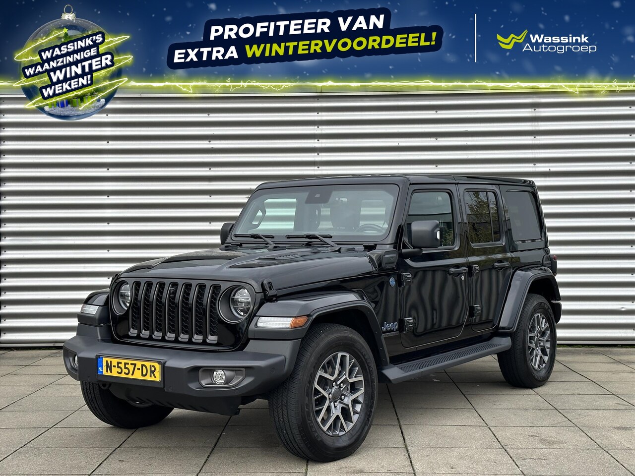 Jeep Wrangler - 4xe PHEV 380pk Automaat 80th Anniversary | Navigatie | Adaptive Cruise Control | Full Opti - AutoWereld.nl